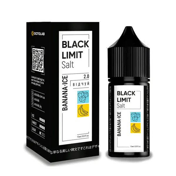 Набір Black Limit 30 мл Banana Ice (зі смаком банана з льодом) BLl-001 фото