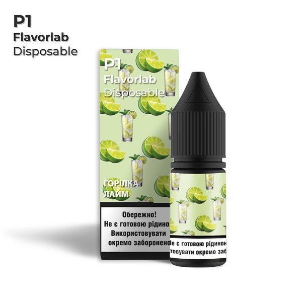Набір Flavorlab P1 10 мл Lime vodka (зі смаком горілки та лайма) FLA-P1-017 фото Набір Flavorlab P1 10 мл Lime vodka (зі смаком горілки та лайма) FLA-P1-017 фото