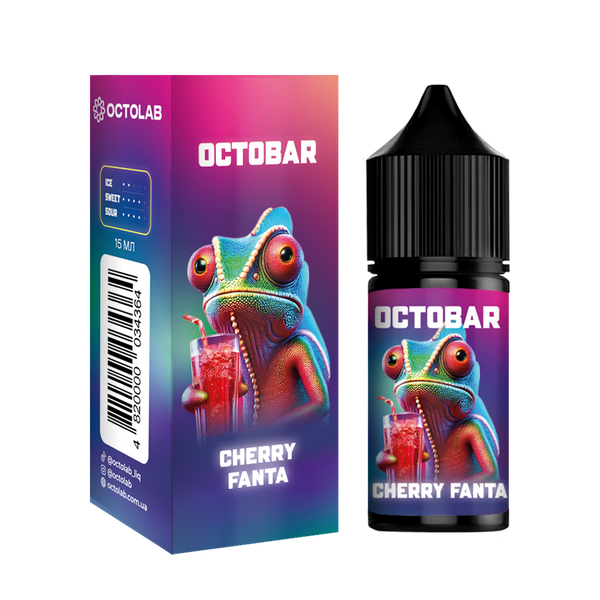 Набір Octobar NFT 10мл Cherry fanta (зі смаком вишні та фанти) Oct-NFT-013 фото Набір Octobar NFT 10мл Cherry fanta (зі смаком вишні та фанти) Oct-NFT-013 фото