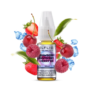 ELF LIQ 10 мл Strawberry Raspberry Cherry Ice (зі смаком полуниці, малини, вишні та льоду) ELFq-076 фото