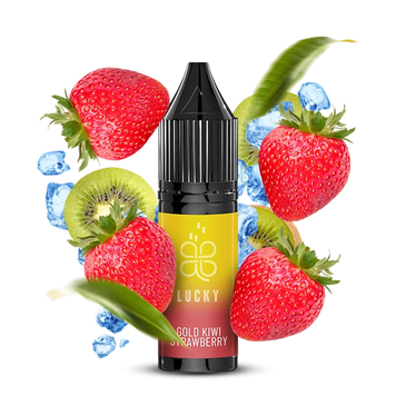 Lucky 15 мл Gold Kiwi Strawberry (зі смаком золотого ківі та полуниці) LUC-063 фото