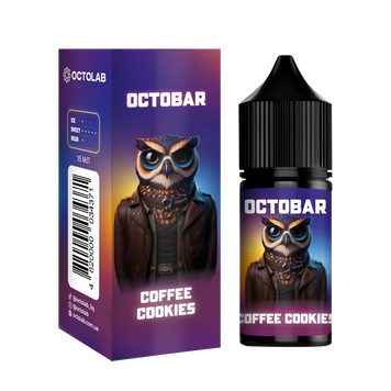 Набір Octobar NFT 10мл Coffee cookies (зі смаком кавового печива) Oct-NFT-017 фото
