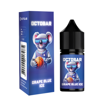 Набір Octobar NFT 10мл Grape blue ice (зі смаком виноградного льоду)  Oct-NFT-023 фото