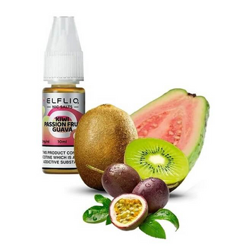 ELF LIQ 10 мл Kiwi Passion Fruit Guava (зі смаком ківі, маракуї та гуави) ELFq-054 фото