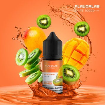 Набір Flavorlab PE 10000 30 мл Mango kiwi (зі смаком манго та ківі)  FLA(PE-10000)-010 фото