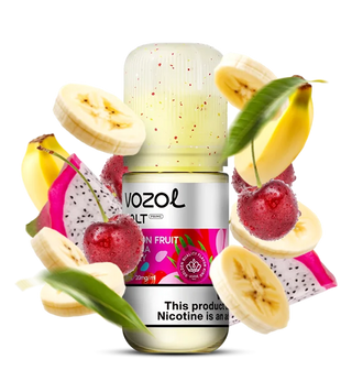Vozol Prime 30 мл Dragon Fruit Banana Cherry (зі смаком патаї, банану та вишні) VO-004 фото