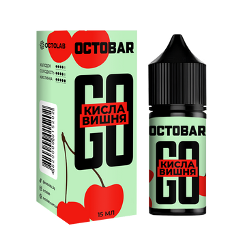 Набір Octobar GO 30 мл Sour cherry (зі смаком вишні) Oct-GO-002 фото