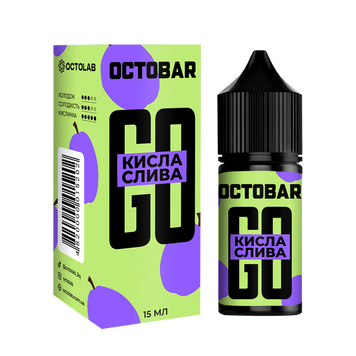 Набір Octobar GO 30 мл Sour plum (зі смаком сливи) Oct-GO-003 фото