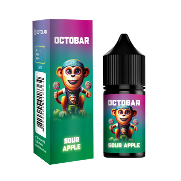 Набір Octobar NFT 10мл Sour apple (зі смаком яблука) Oct-NFT-043 фото