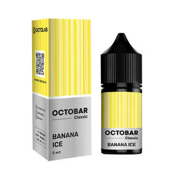 Набір Octobar Classic 10 мл Banana ice (банан з ментоловим шлейфом) OCT-114 фото