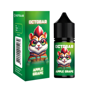 Набір Octobar NFT 30мл Apple grape (зі смаком яблука та винограда)  Oct-NFT-001 фото