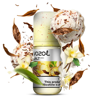 Vozol Prime 30 мл Vanilla Cream Tobacco (зі смаком табаку та ванільного крему) VO-008 фото