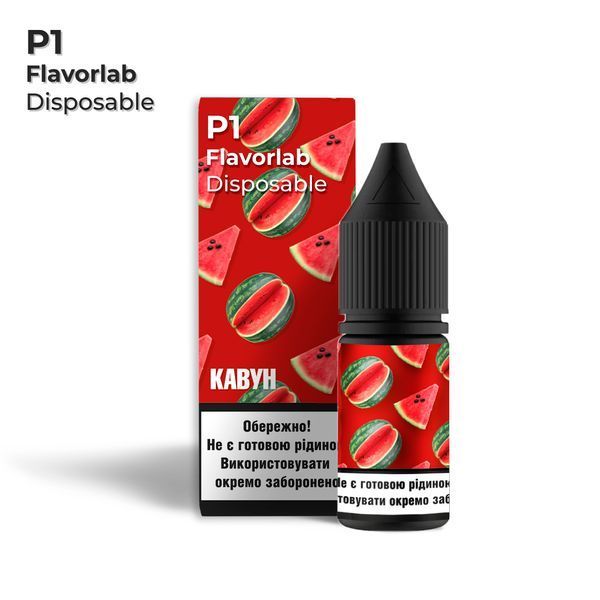 Набір Flavorlab P1 10мл Watermelon (зі смаком кавуна) FLA-P1-012 фото Набір Flavorlab P1 10мл Watermelon (зі смаком кавуна) FLA-P1-012 фото